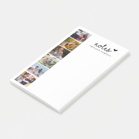 Notes Photo Collage Family  (Schuin)