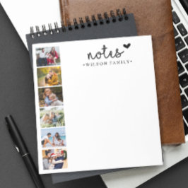 Notes Photo Collage Family Notitieblok