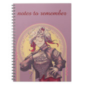 Notes to remember, anime, Citrine Notitieboek (Voorkant)