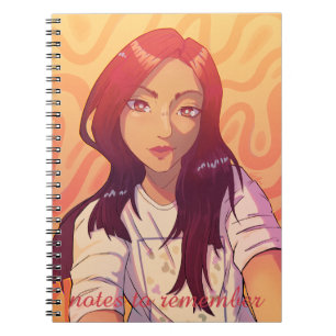 Notes to remember, anime, Red Notitieboek
