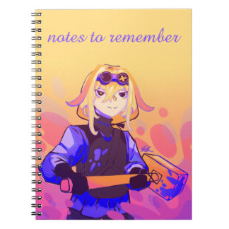 Notes to remember, anime, strong girl notitieboek