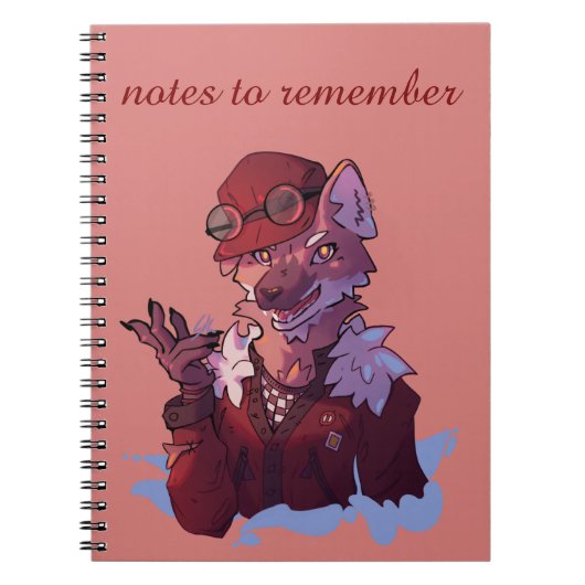 Notes to remember, vos, Fox Notitieboek (Voorkant)