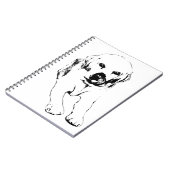 Notes with a loyal Lab Notitieboek (Linkerzijde)