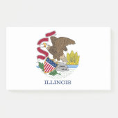 Notes with flag of Illinois, USA (Voorkant)