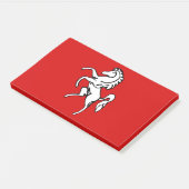 Notes with flag of Kent County, England (Schuin)