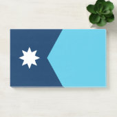 Notes with flag of Minnesota, USA (Kantoor)