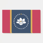 Notes with flag of Mississippi State, USA (Voorkant)