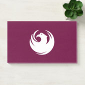 Notes with flag of Phoenix, Arizona, USA (Kantoor)