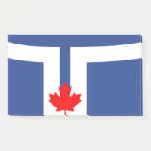 Notes with flag of Toronto, Canada (Voorkant)