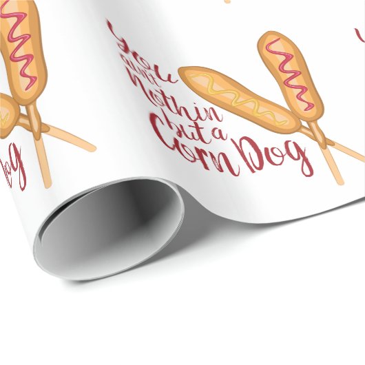 Nothin but Corn Dog Cadeaupapier (Rol Hoek)