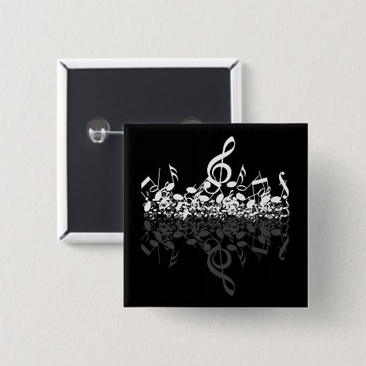 Nothin' but Treble-Black Button (Voorkant /achterkant)