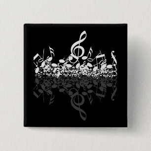 Nothin' but Treble-Black Button