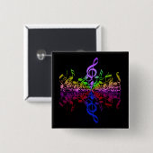 Nothin' but Treble-Rainbow Button (Voorkant /achterkant)