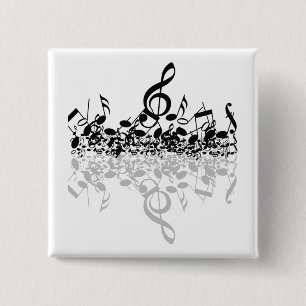 Nothin' but Treble-White Button