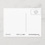 Nothin' Butt A Belgian Christmas Feestdagenkaart (Achterkant)