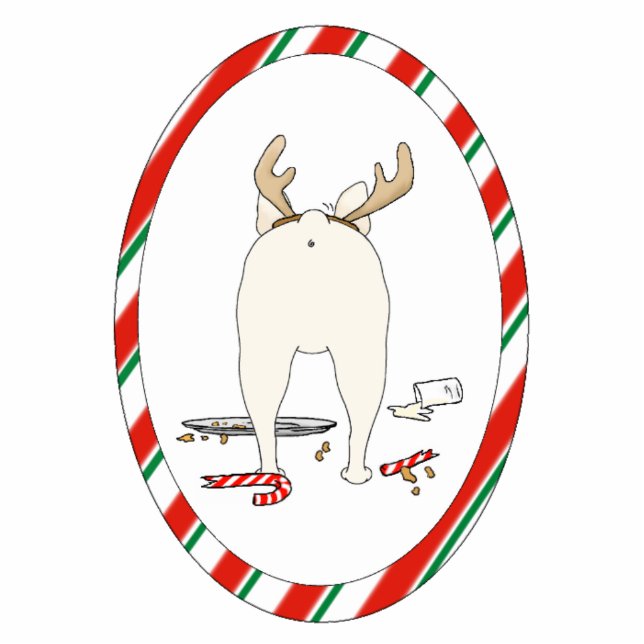 Nothin' Butt a French Bulldog Kerstannament Fotobeeldje Ornament (Voorkant)