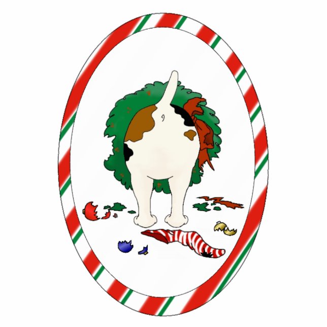 Nothin' Butt a Jack kerstversier Fotobeeldje Ornament (Voorkant)