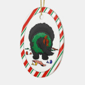 Nothin' Butt a Newfie-kerstversiering Keramisch Ornament (Links)