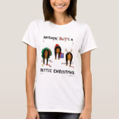 Nothin' Butt a Rottie Kerstmis T-shirt (Voorkant)