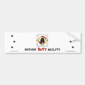 Nothin' Butt Agility Bumpersticker Border-Collie (Voorkant)