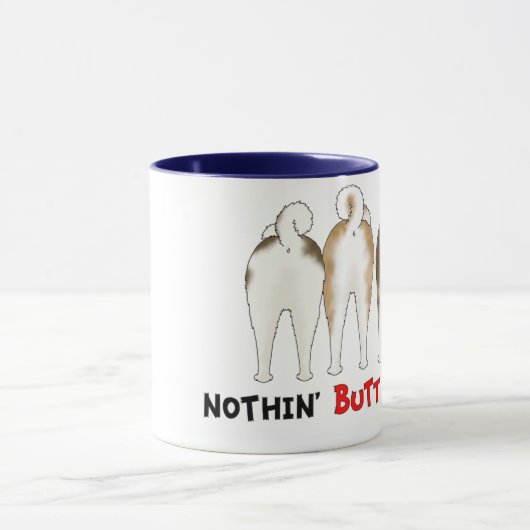 Nothin' Butt Akitas Mok (Midden)