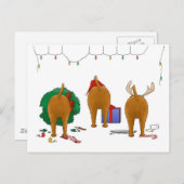 Nothin' Butt An Irish Terrier Christmas Feestdagenkaart (Voorkant / Achterkant)