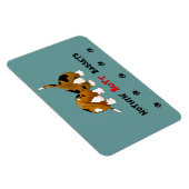 Nothin' Butt Bassets Magneet (Rechterzijde)