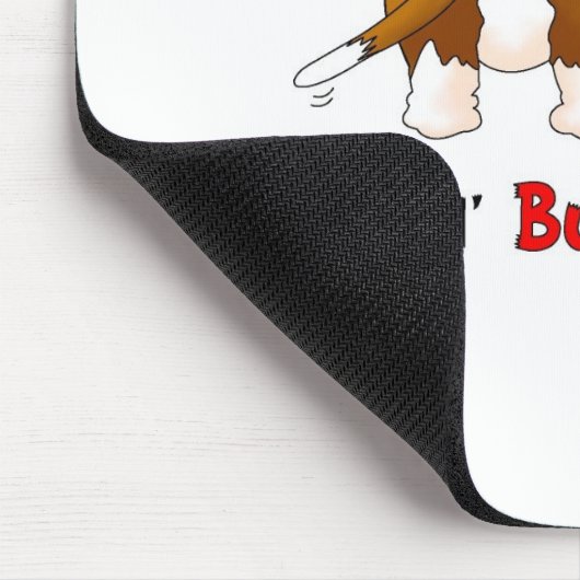 Nothin' Butt Bassets Muismat (Hoek)