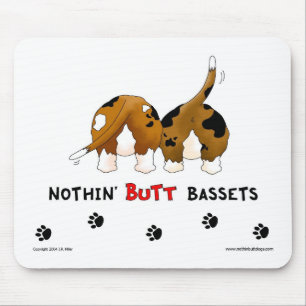 Nothin' Butt Bassets Muismat