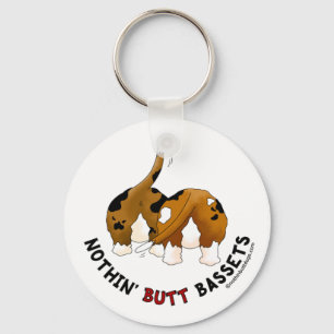Nothin' Butt Bassets Sleutelhanger