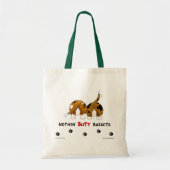 Nothin' Butt Bassets Tote Bag (Voorkant)