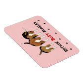 Nothin' Butt Beagles Magneet (Rechterzijde)