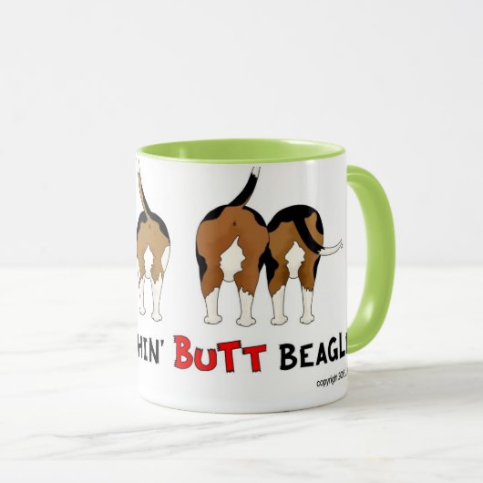 Nothin' Butt Beagles Mok (Voorkant rechts)