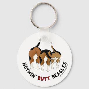 Nothin' Butt Beagles Sleutelhanger