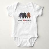 Nothin' Butt Beardies Romper (Voorkant)