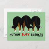 Nothin' Butt Berners Briefkaart (Voorkant / Achterkant)