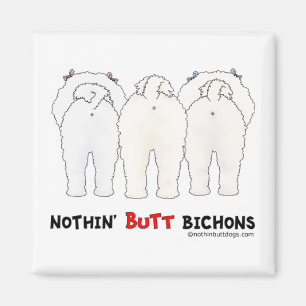 Nothin' Butt Bichons Magneet
