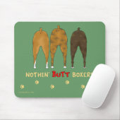 Nothin' Butt Boxers Mousepad Muismat (Met muis)