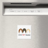 Nothin' Butt Bulldogs Magneet (Insitu (Vaatwasser))