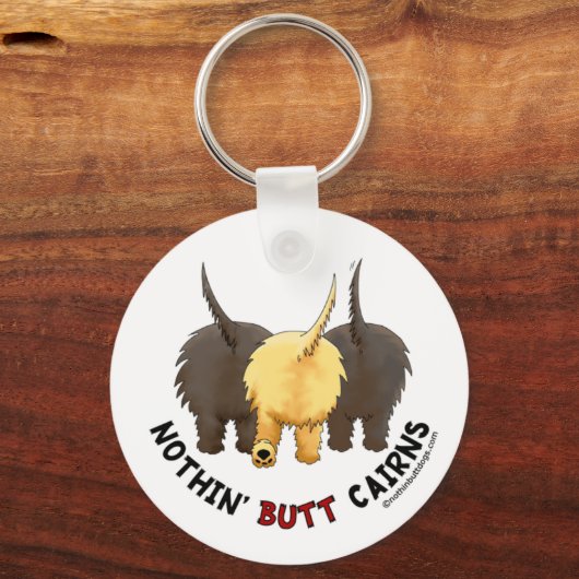 Nothin' Butt Cairns Sleutelhanger (Voorkant)