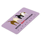 Nothin' Butt Chihuahuas Magneet (Linkerzijde)