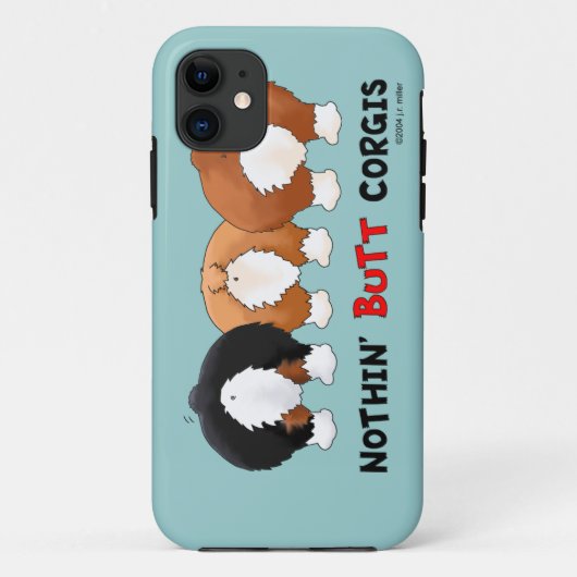 Nothin' Butt Corgis Case-Mate iPhone Case (Achterkant)