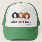 Nothin' Butt Corgis Trucker Pet (Voorkant)
