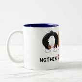 Nothin' Butt Corgis Tweekleurige Koffiemok (Links)