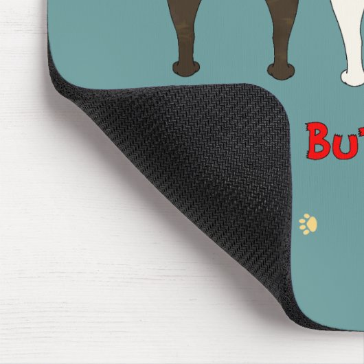 Nothin' Butt Frenchies Mousepad Muismat (Hoek)