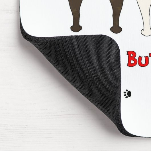 Nothin' Butt Frenchies Mousepad Muismat (Hoek)