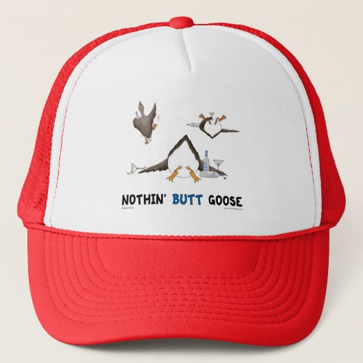 Nothin' Butt Goose Trucker Pet (Voorkant)