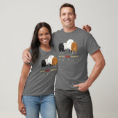 Nothin' Butt Herding Dark Shirt - Shelties (Unisex)