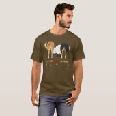 Nothin' Butt Herding Dark Shirt - Vloeiend (Voorkant volledig)
