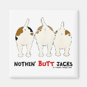 Nothin' Butt Jacks Magneet (Voorkant)